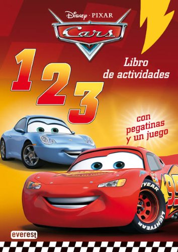 Cars. 123. Libro de actividades con pegatinas (Juego y aprendo) Children's books