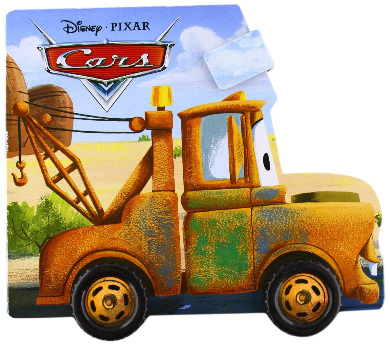 Cars. Mate. Libro de cartón con ruedas book
