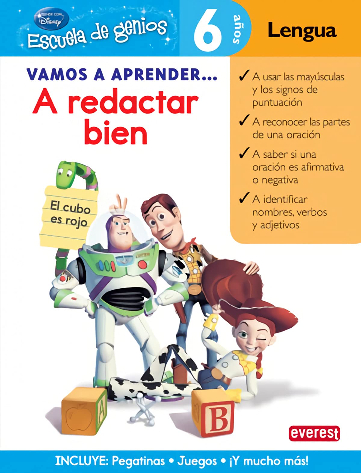 Vamos a aprender-- : a redactar bien, 6 años (Escuela de genios) Children's books