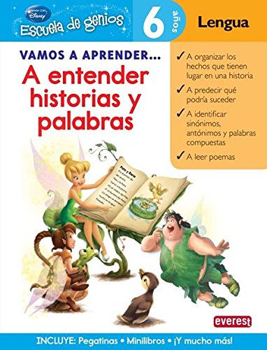 Vamos a aprender-- : a entender historias y palabras, 6 años (Escuela de genios) Children's books