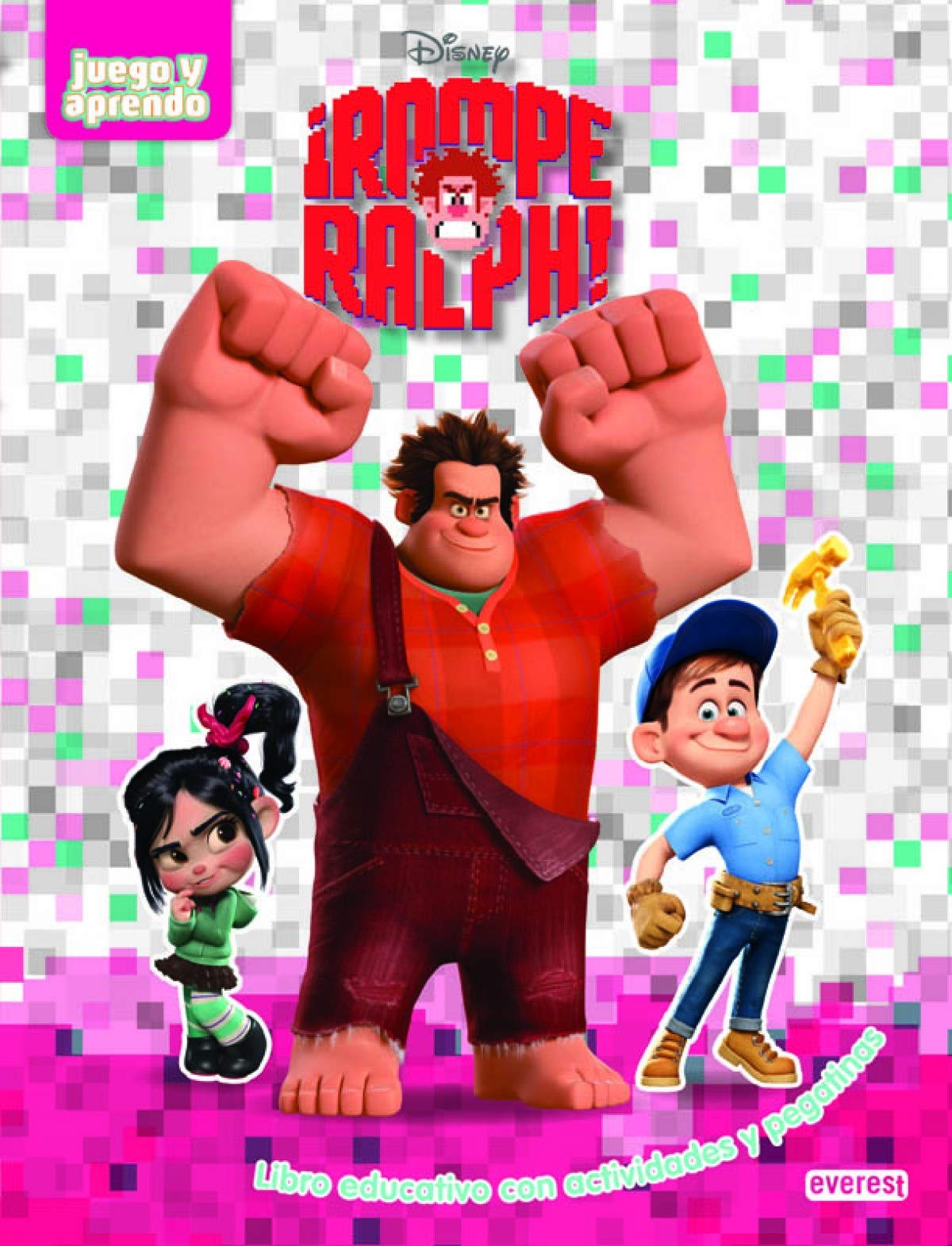 Rompe Ralph. Libro educativo con actividades y pegatinas book