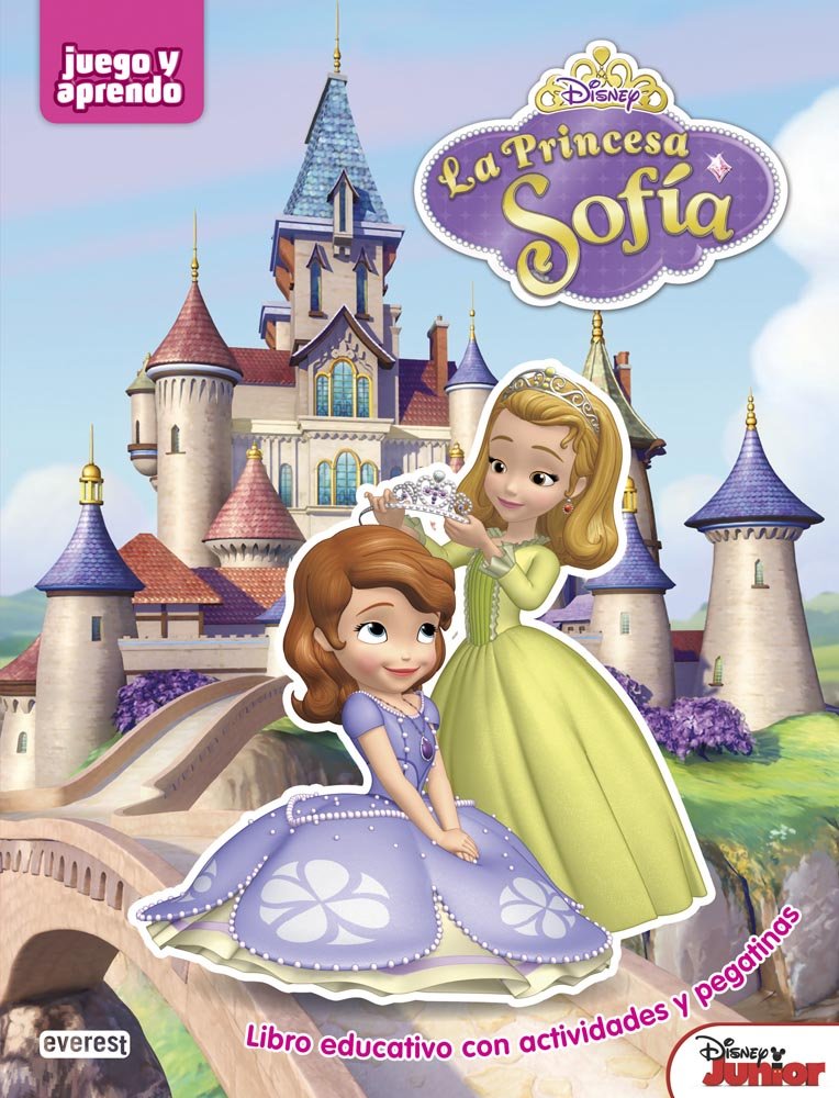 La Princesa Sofía. Juego y aprendo: Libro educativo con actividades y pegatinas book