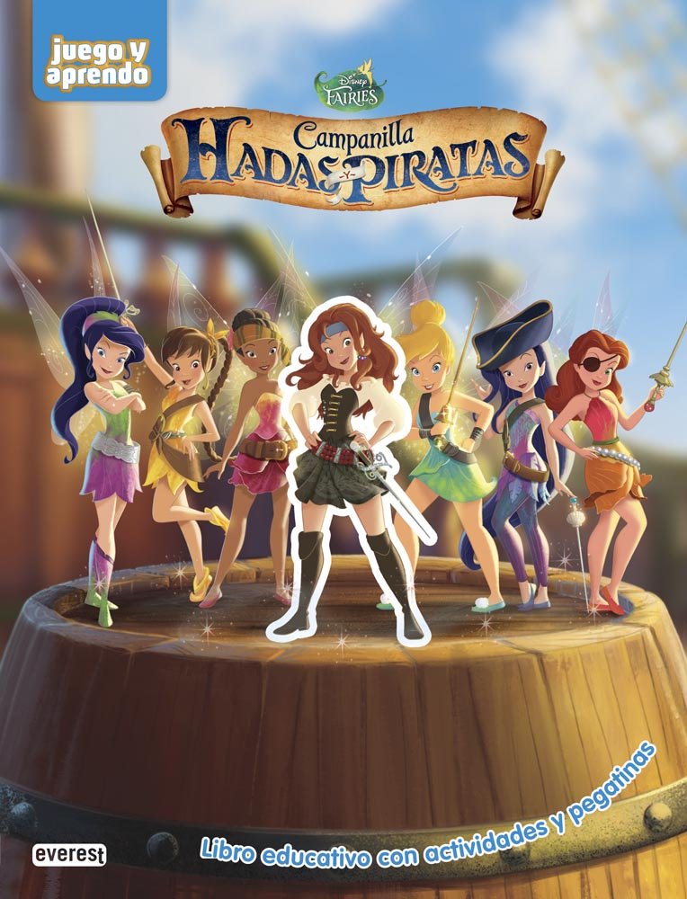 Campanilla. Hadas y piratas: Libro educativo con actividades y pegatinas (Juego y aprendo) Tiptoi & Games