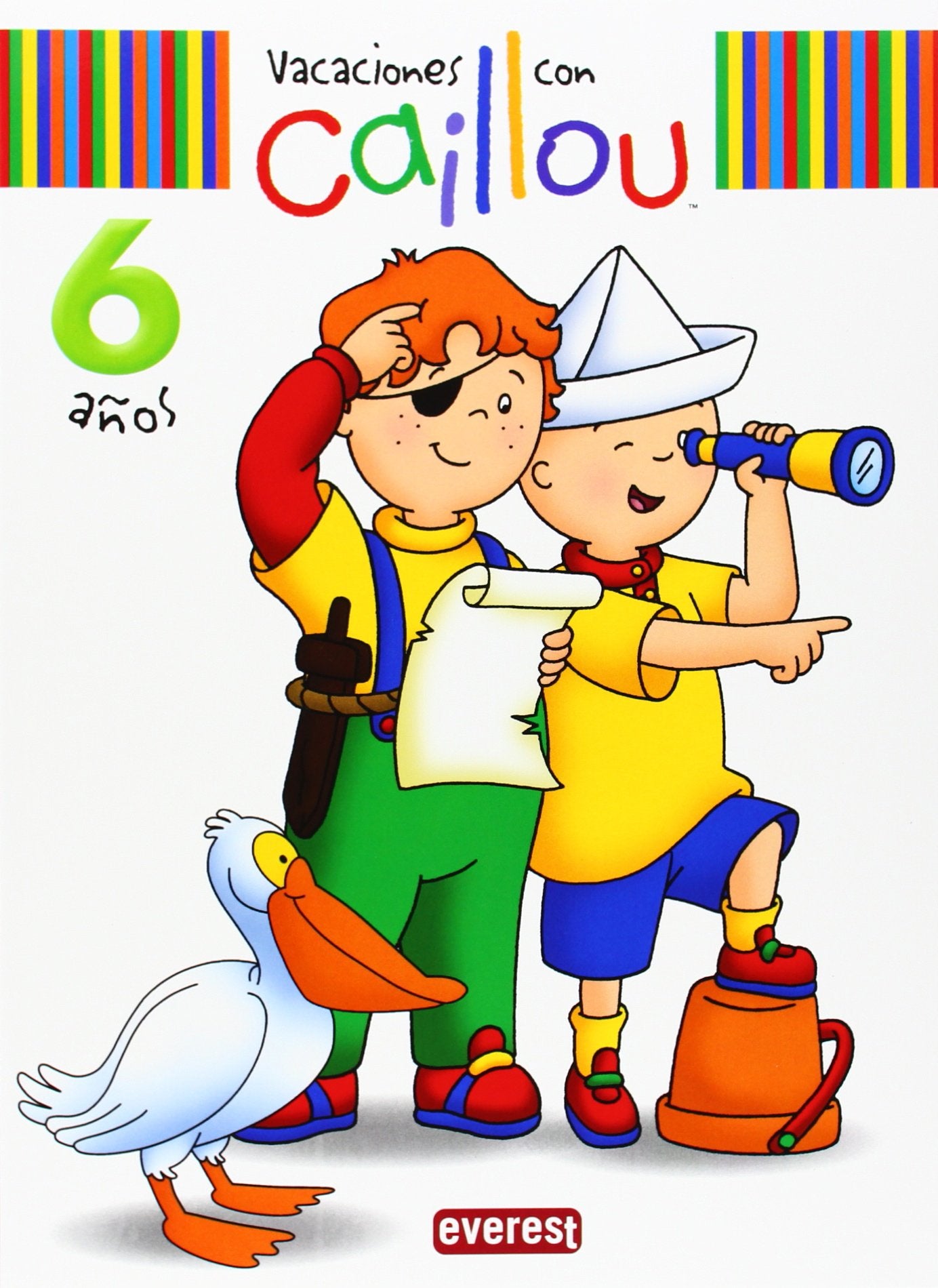 Vacaciones con Caillou, 6 años book