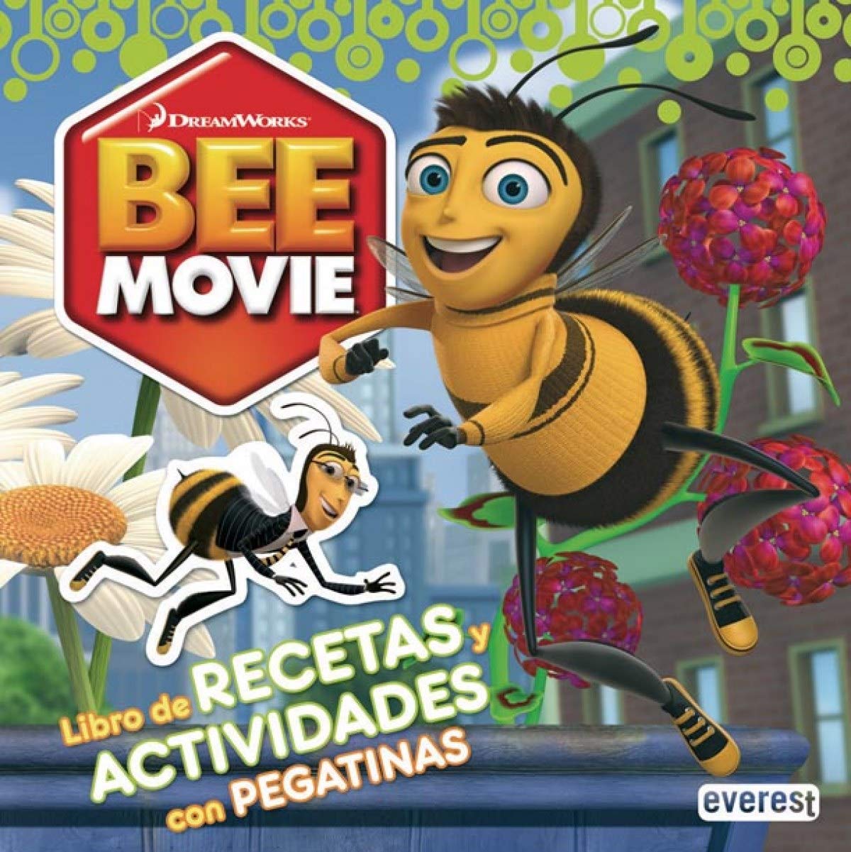 Bee Movie. Libro de recetas y actividades con pegatinas book
