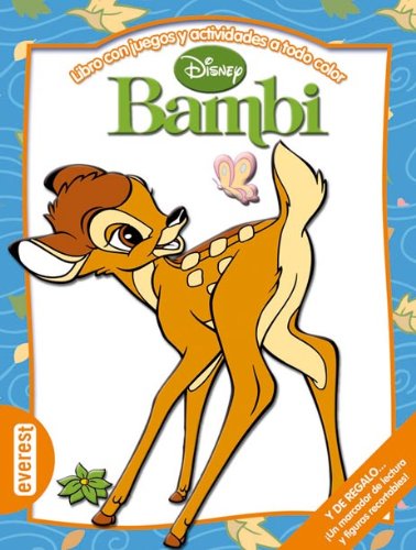 Bambi: Libro con juegos y actividades a todo color (Multieducativos Disney) Children's books