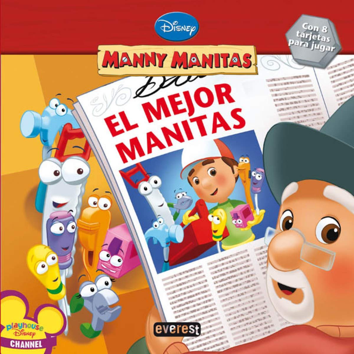 Manny Manitas. El mejor manitas: Con 8 tarjetas para jugar book