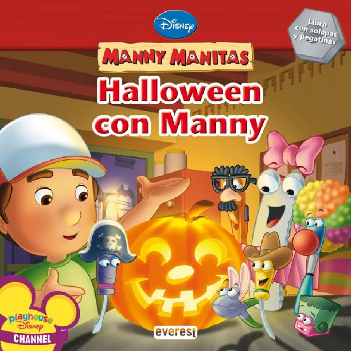Manny Manitas. Halloween con Manny: Libro con solapas y actividades book