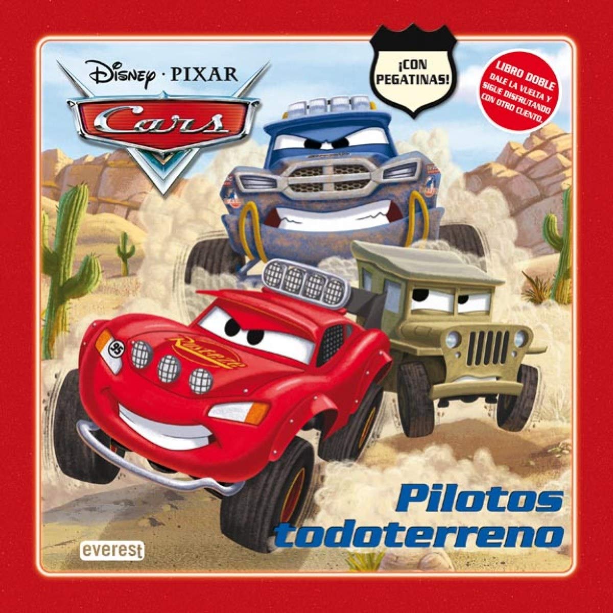Cars. Pilotos todoterreno/Una carrera accidentada. Libro de lectura doble (Cars / Libros de lectura) Children's books