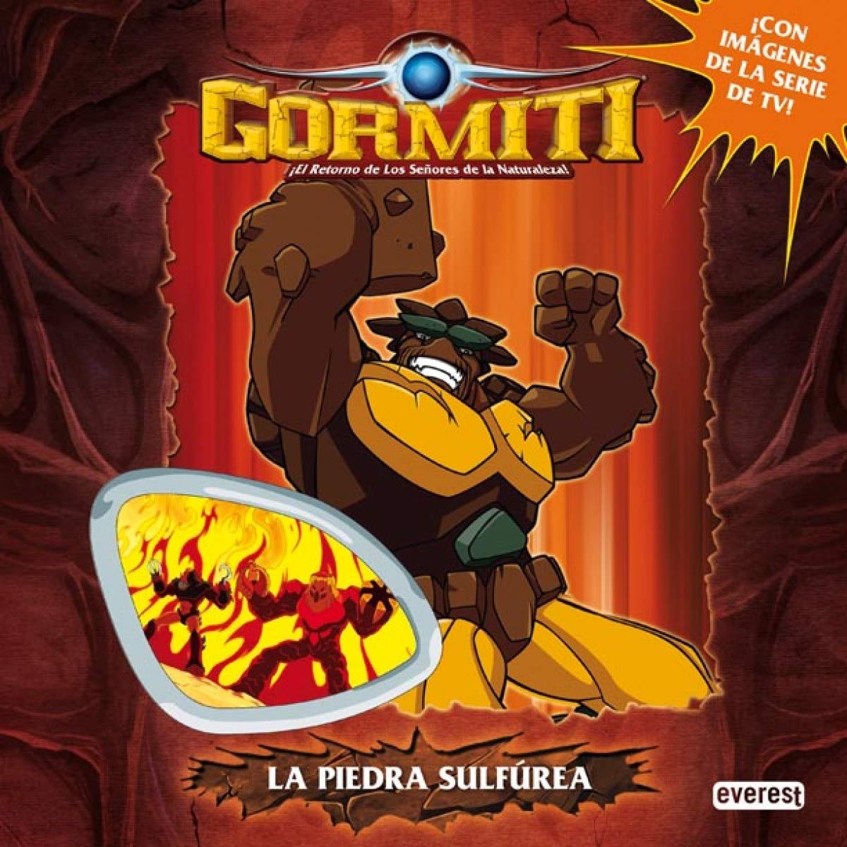 Gormiti. La Piedra Sulfúrea: ¡El retorno de Los Señores de la Naturaleza! Books