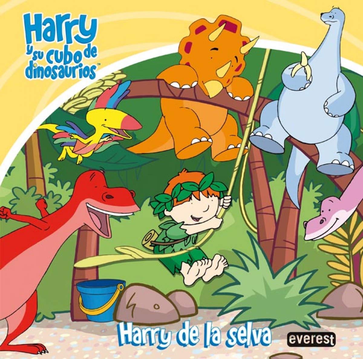 Harry y su cubo de dinosaurios. Harry de la selva (Harry y su cubo de dinosaurios / Libros de lectura) Books