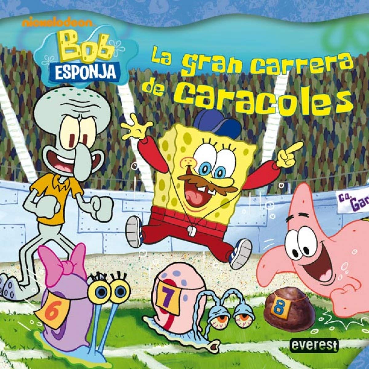 Bob Esponja. La gran carrera de caracoles (Bob Esponja / Libros de lectura) Books
