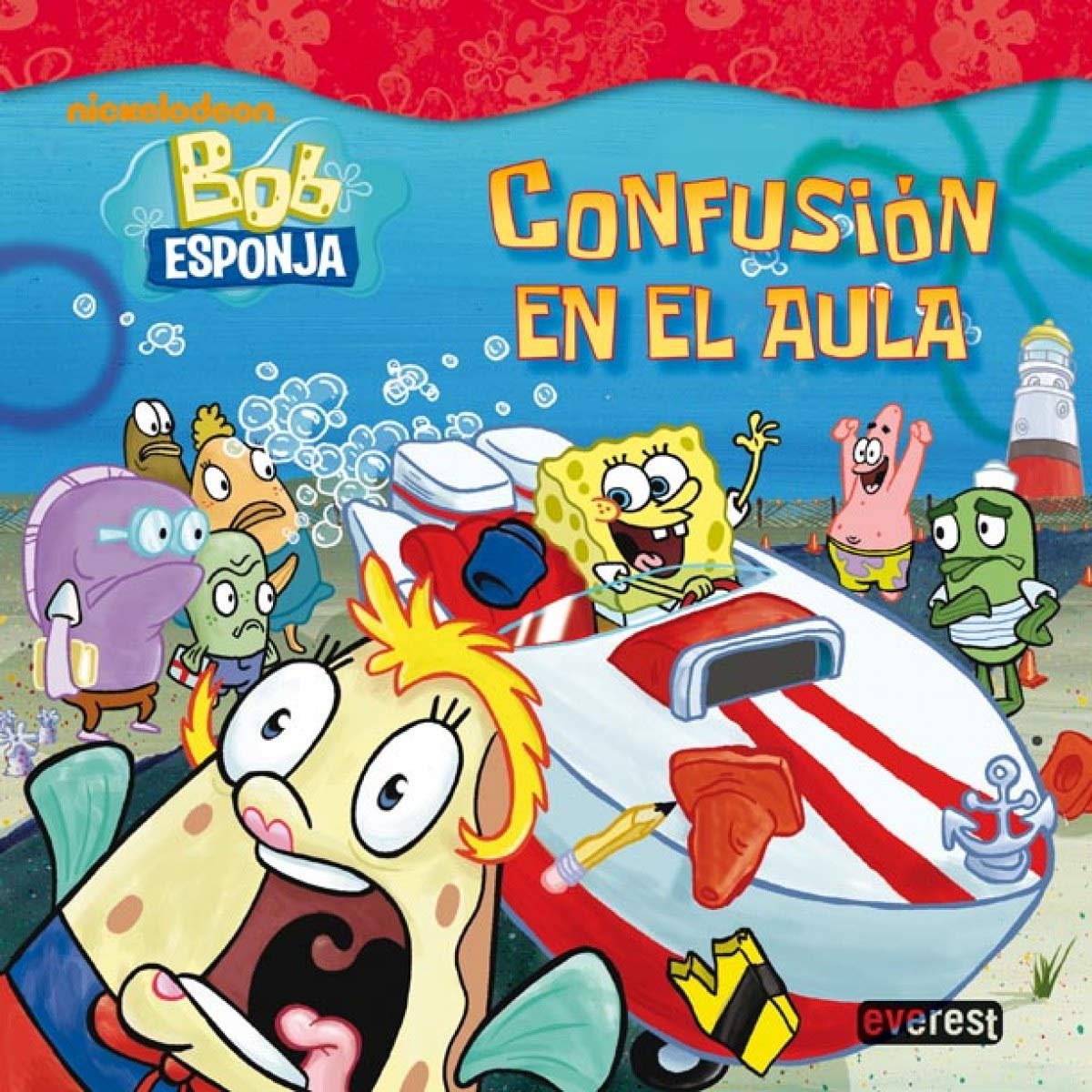 Bob Esponja. Confusión en el aula (Bob Esponja / Libros de lectura) Books
