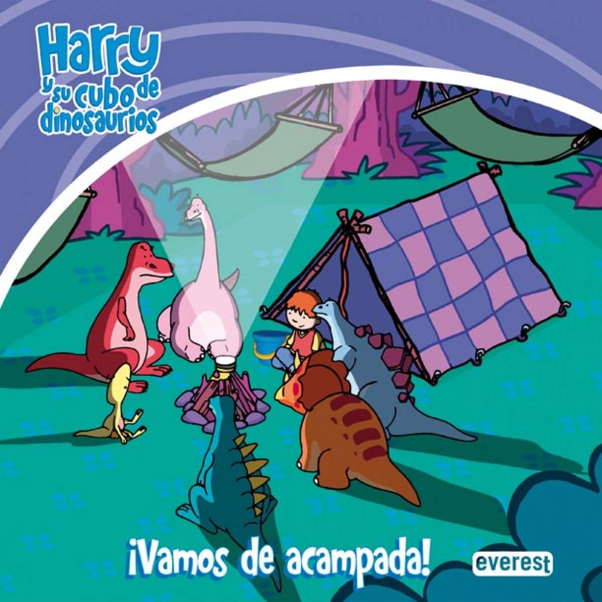Harry y su cubo de dinosaurios. ¡Vamos de acampada! (Harry y su cubo de dinosaurios / Libros de lectura) Books