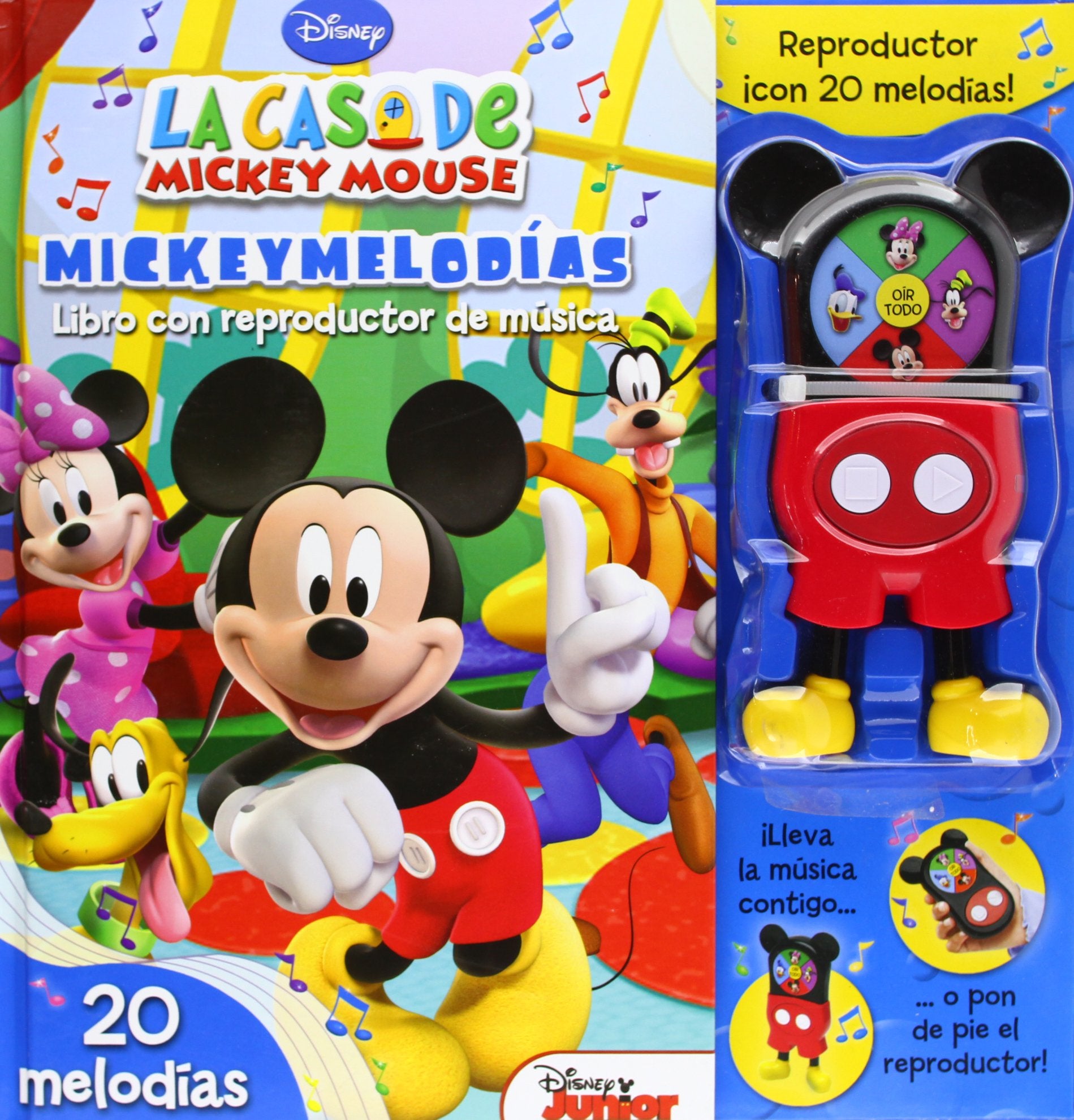 La casa de Mickey Mouse. Mickeymelodías. Libro con reproductor de música book