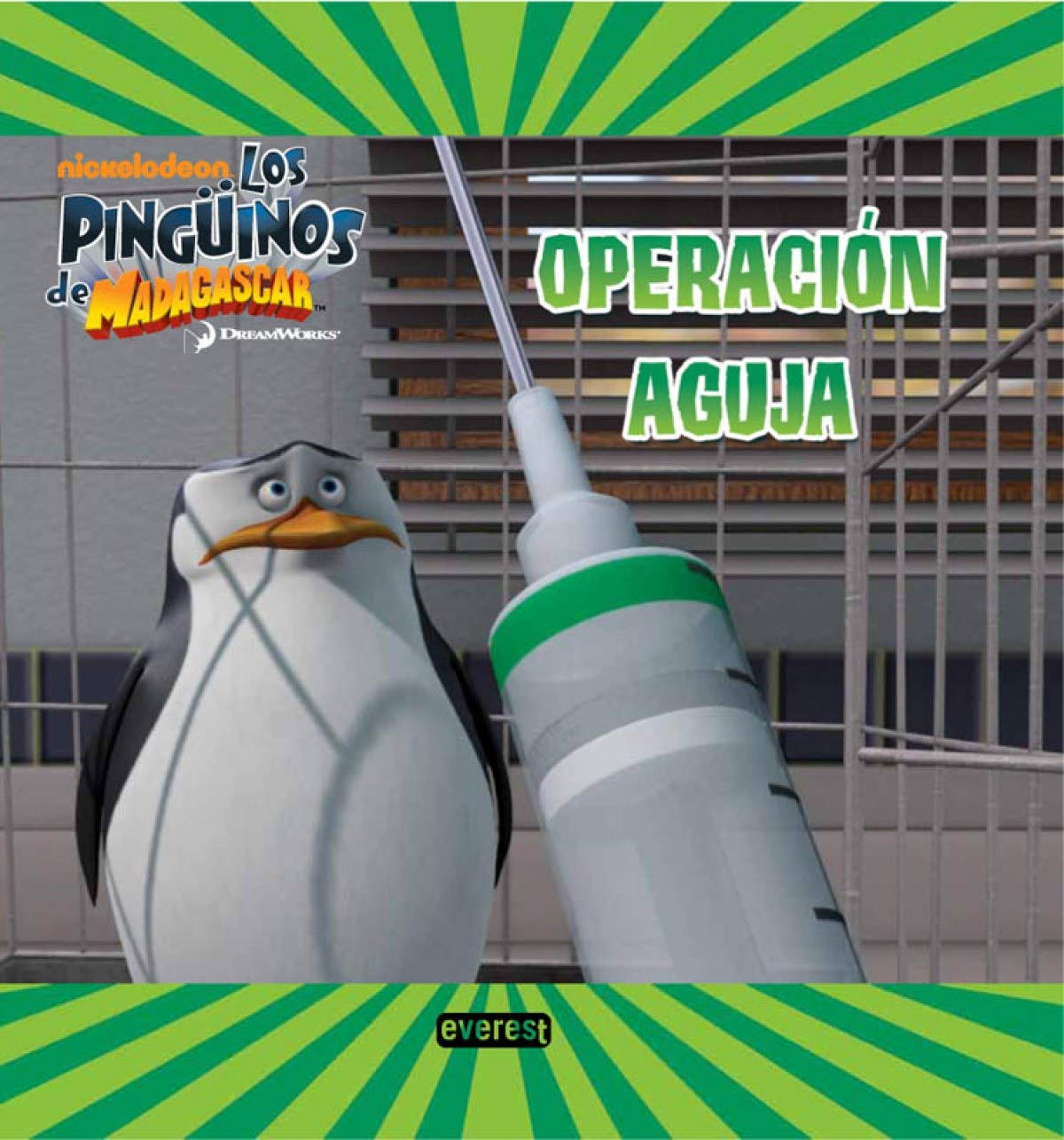Los Pingüinos de Madagascar. Operación Aguja. Libro de lectura book