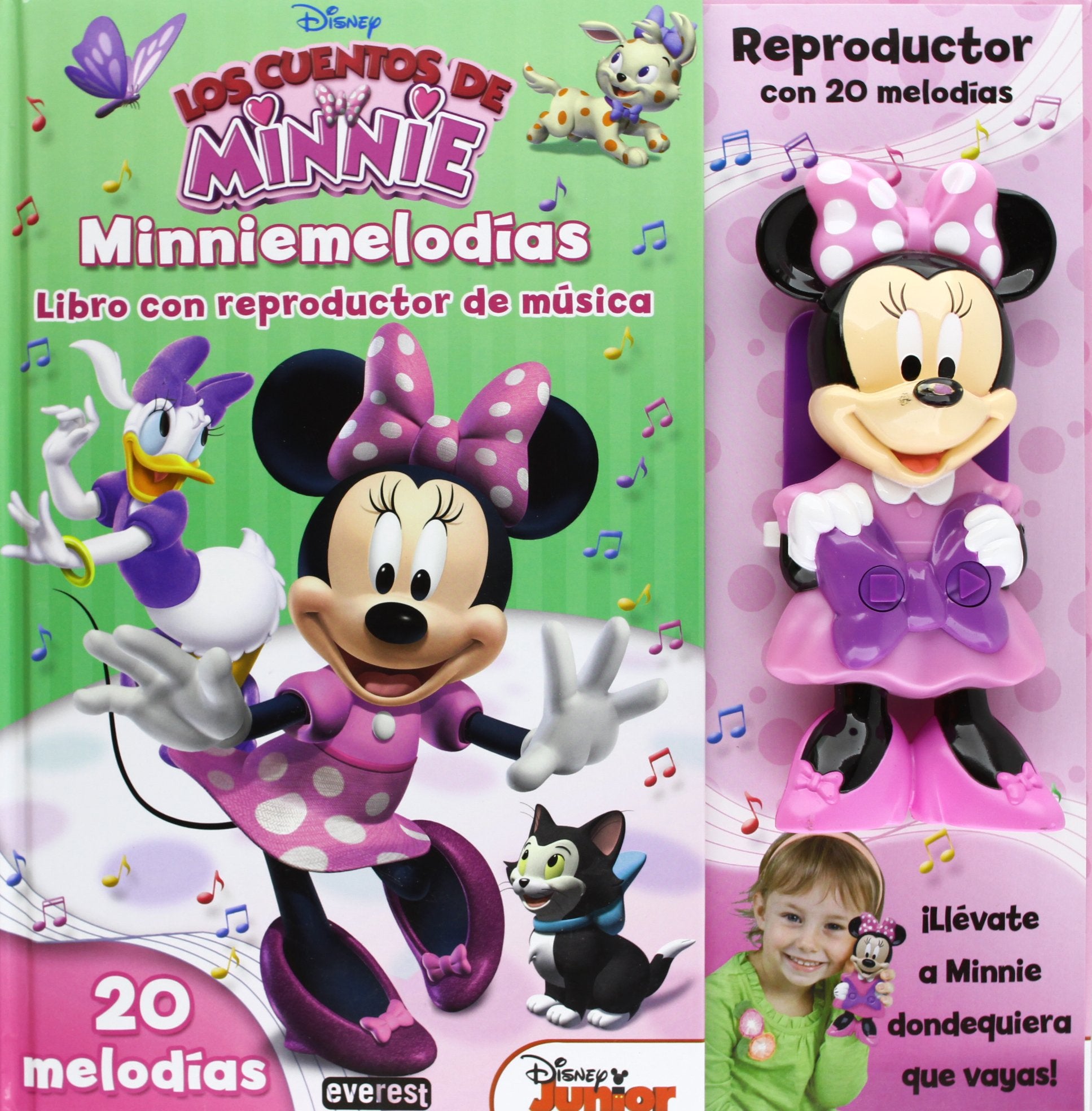 Los Cuentos de Minnie. Minniemelodías. Libro con reproductor musical: 20 melodías book
