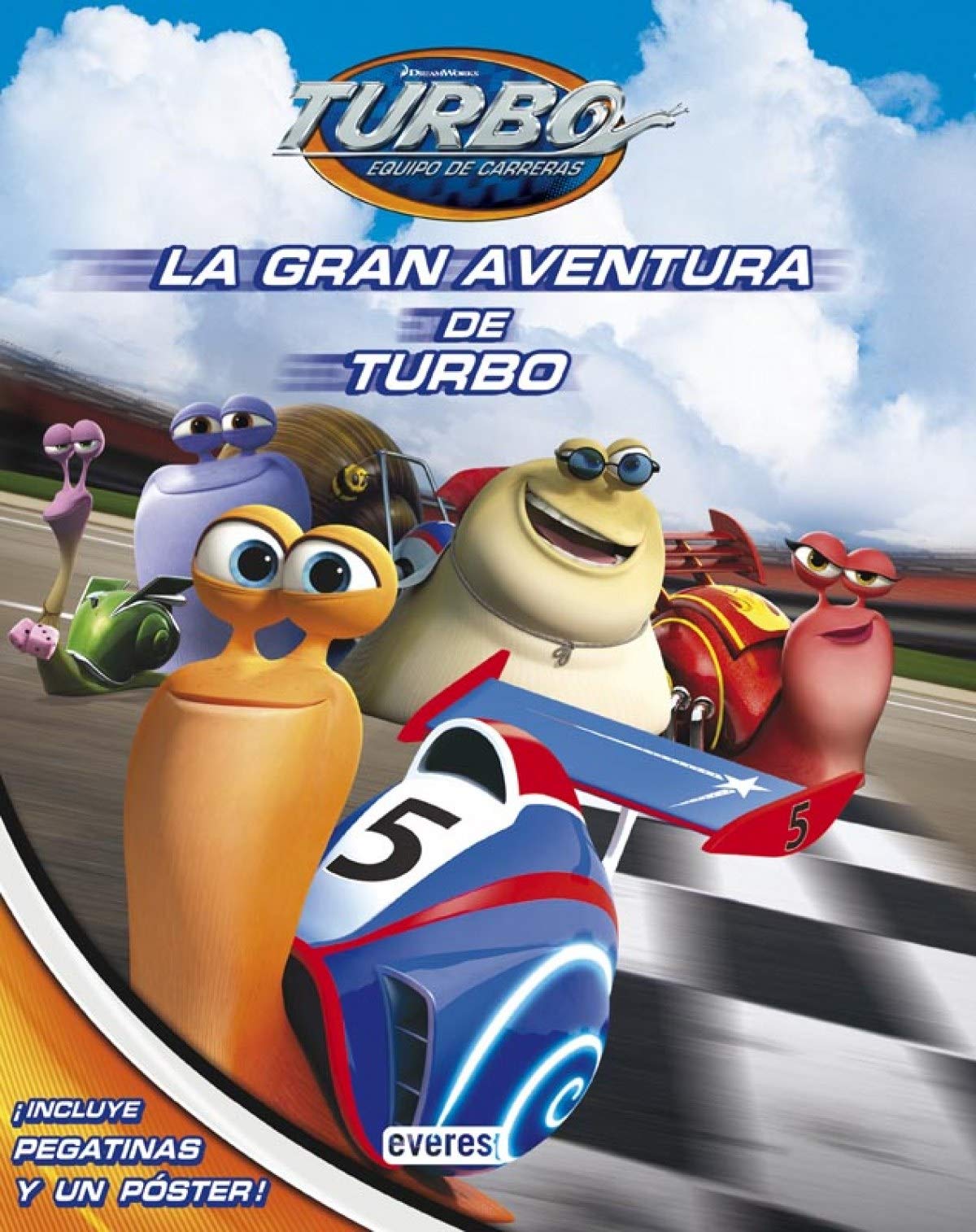 La gran aventura de Turbo: ¡Incluye pegatinas y un póster! (Libros singulares) Social Sciences