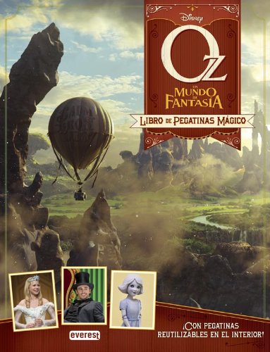 Oz un mundo de fantasía. Libro de pegatinas mágico: con pegatinas reutilizables en el interior book