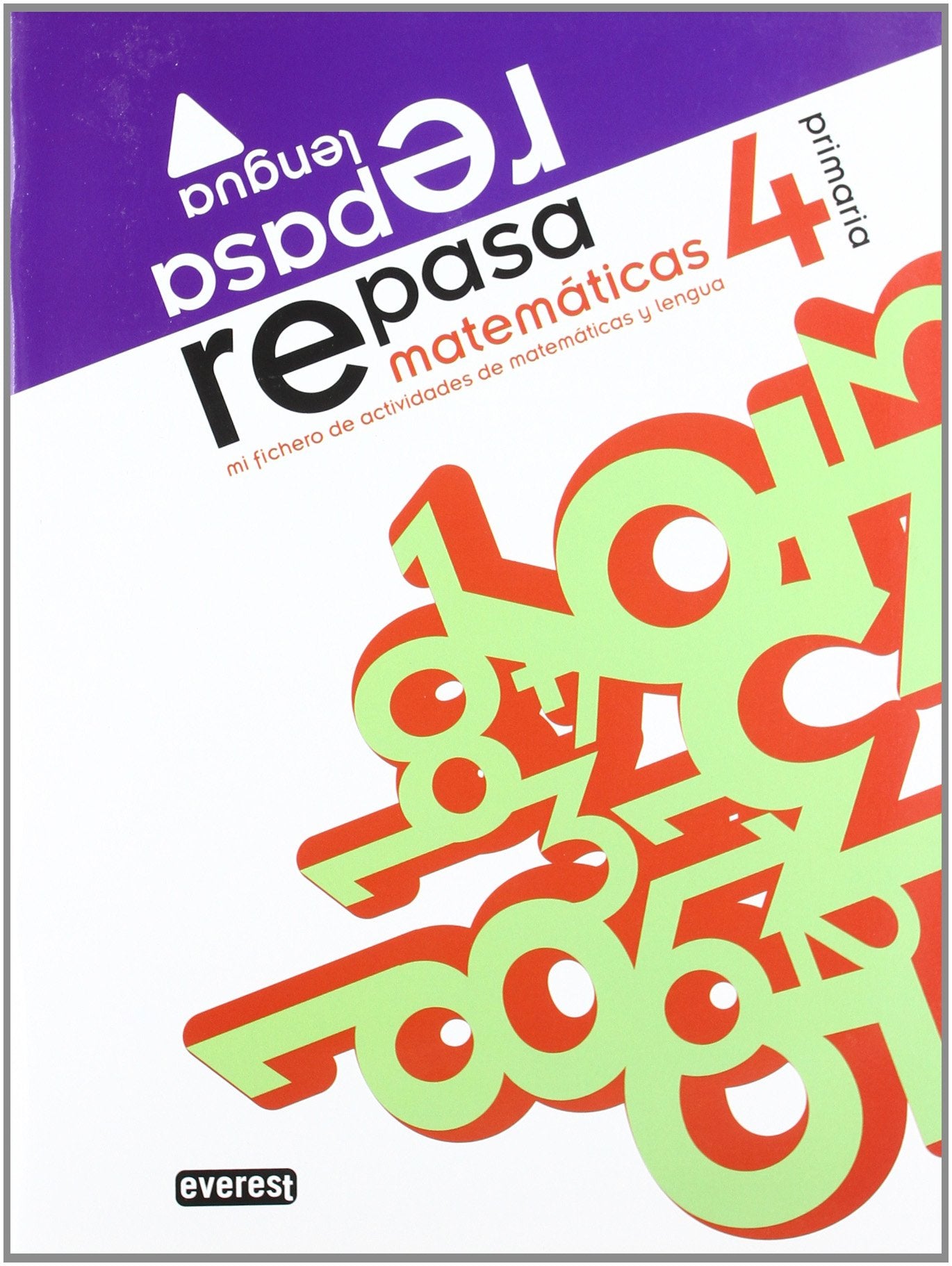 Repasa, 4 Educación Primaria: Mi fichero de actividades de matemáticas y lengua Non-fiction