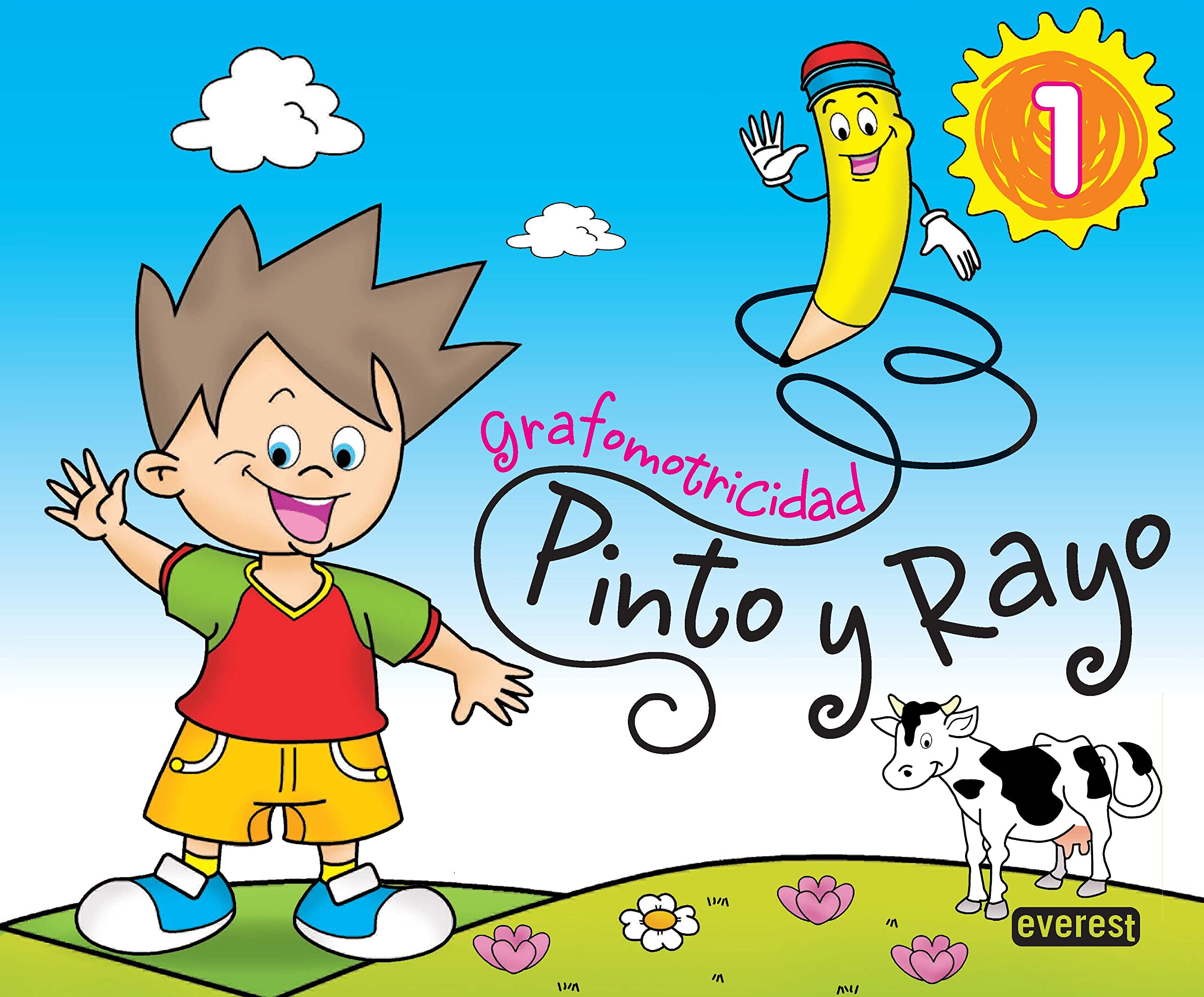 Pinto y Rayo, grafomotricidad, Educación Infantil. Cuaderno 1 book