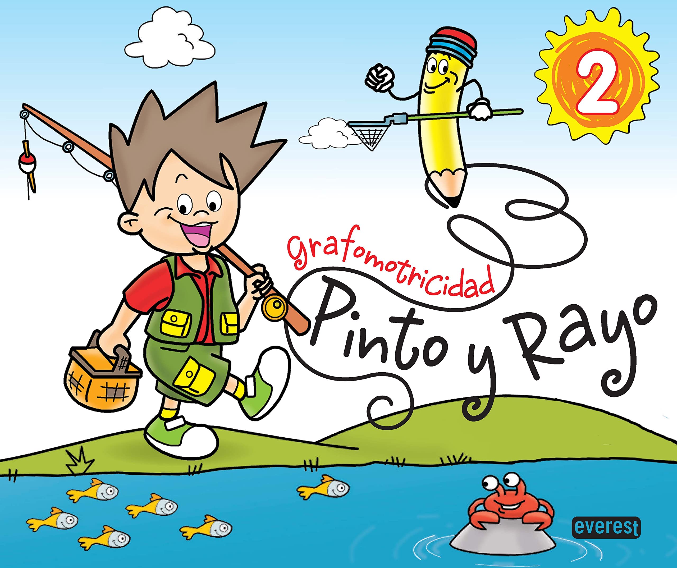 Pinto y Rayo, grafomotricidad, Educación Infantil. Cuaderno 2 book