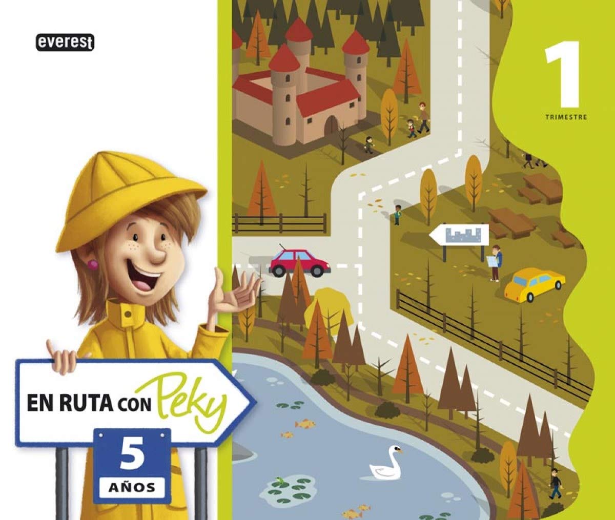 En ruta con Peky 5 años. Primer Trimestre book