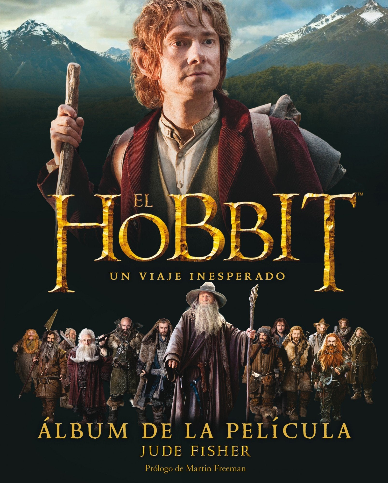 El hobbit, un viaje inesperado. Álbum de la película book