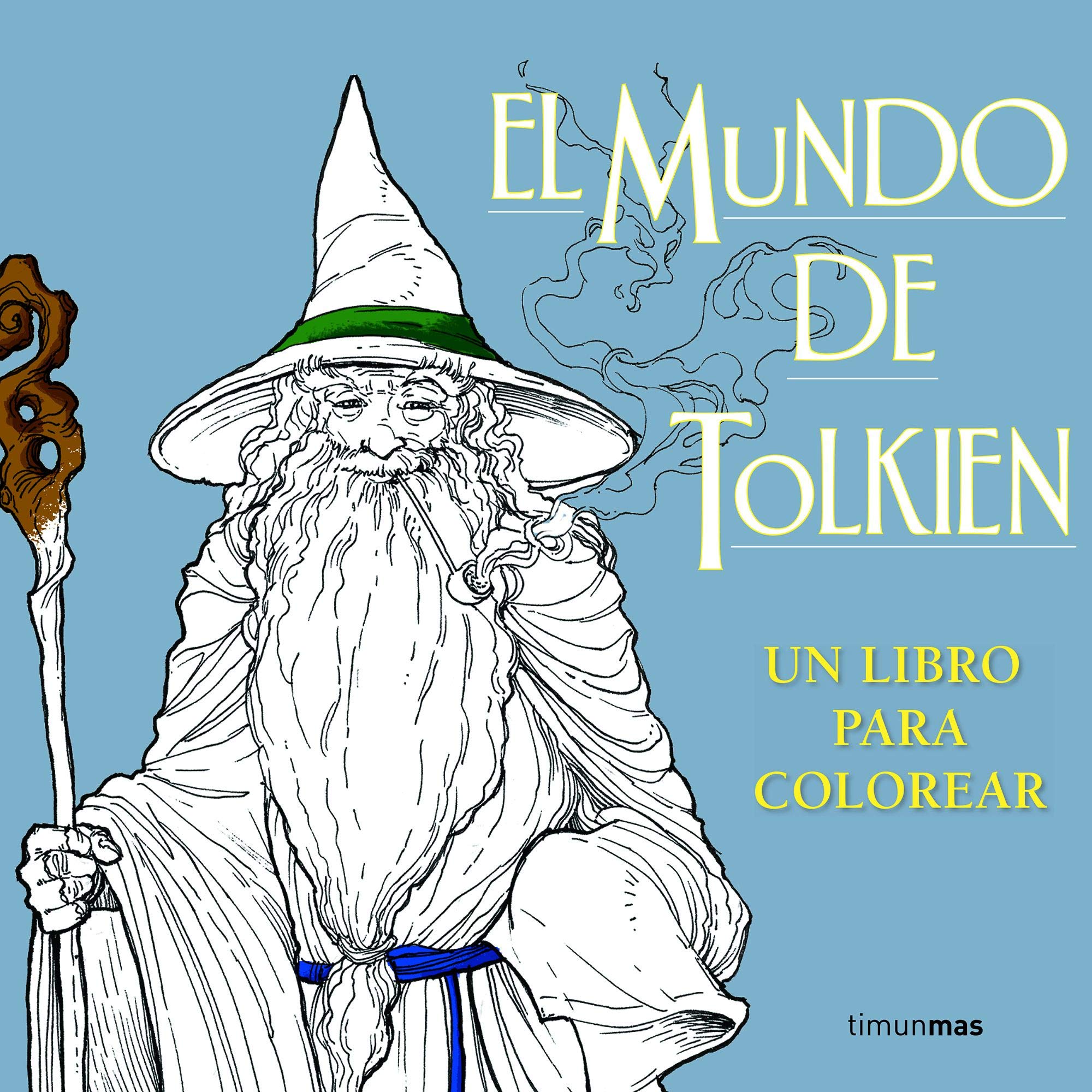 El mundo de Tolkien. Un libro para colorear book