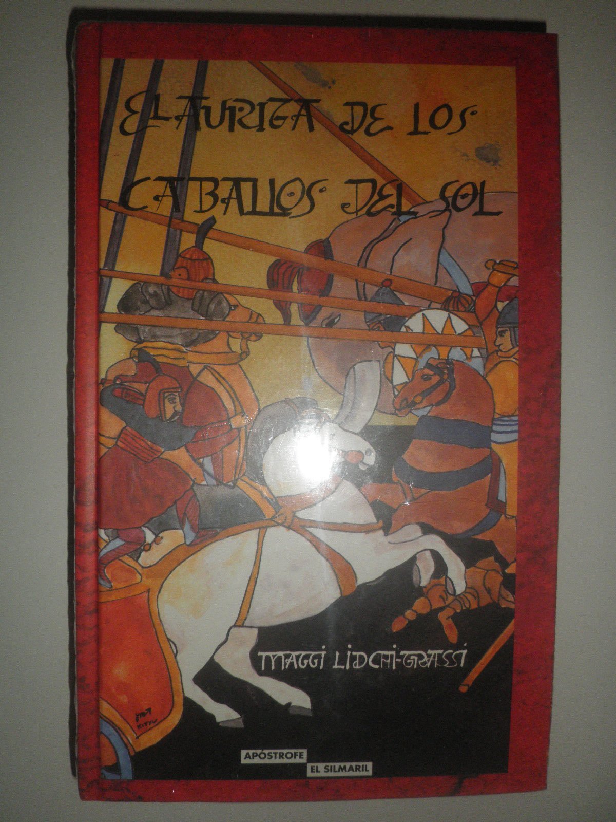 Auriga de los caballos al sol, el book