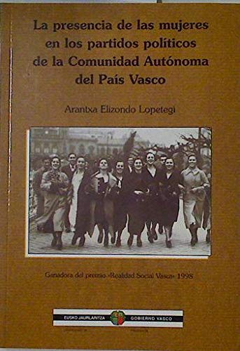 Presencia De Las Mujeres En Los Partidos Politicos De La Comunidad, La book