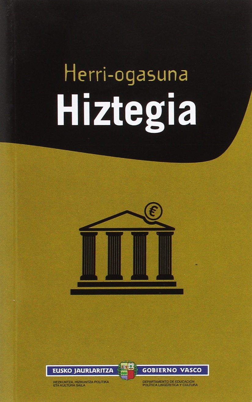 Herri-ogasuna hiztegia book
