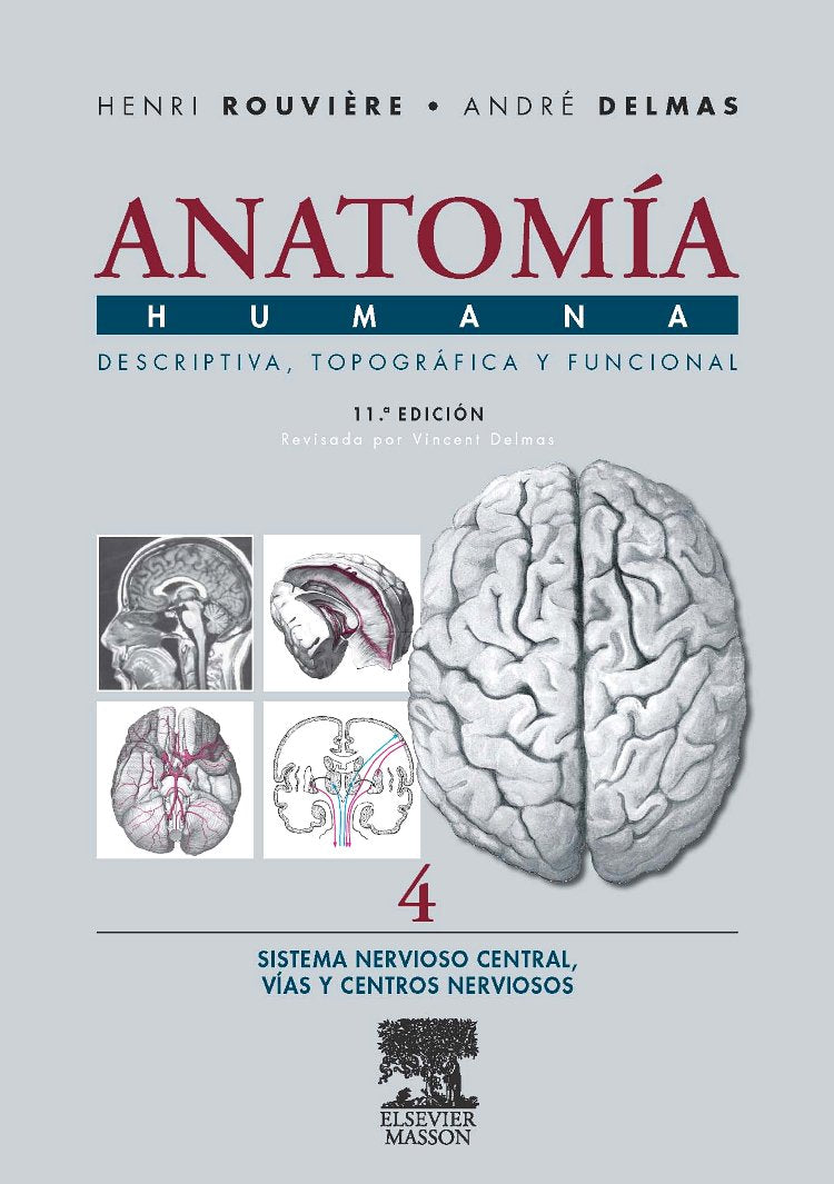 Anatomía humana, 11 ed. : descriptiva, topográfica y funcional : sistema nervioso central, vías y centros nerviosos Medicine