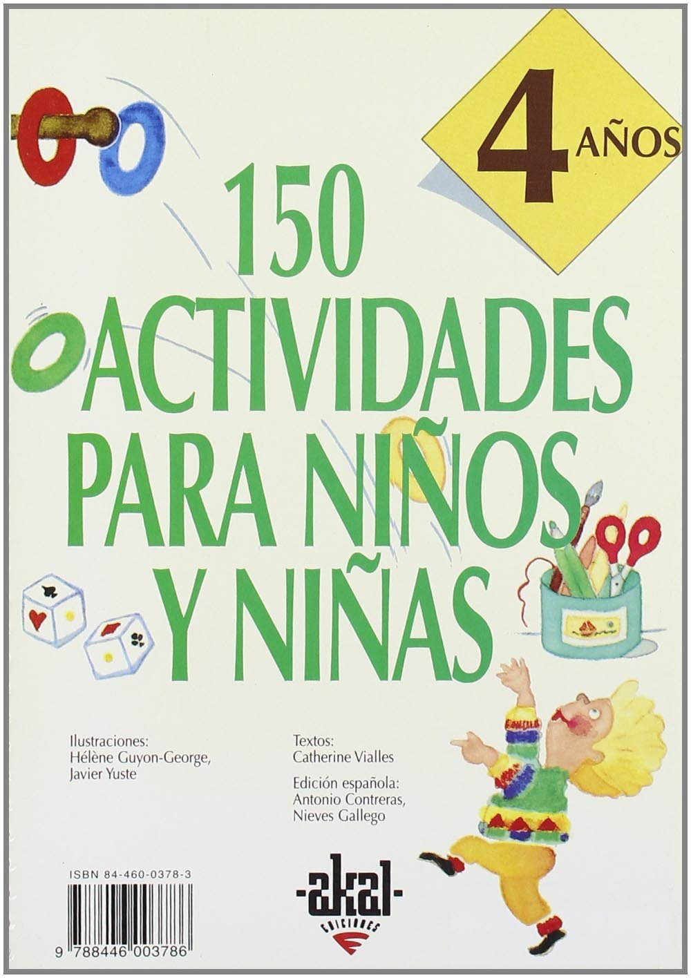 150 actividades para niños de 4 años. Libro de actividades Hobbies & Crafts