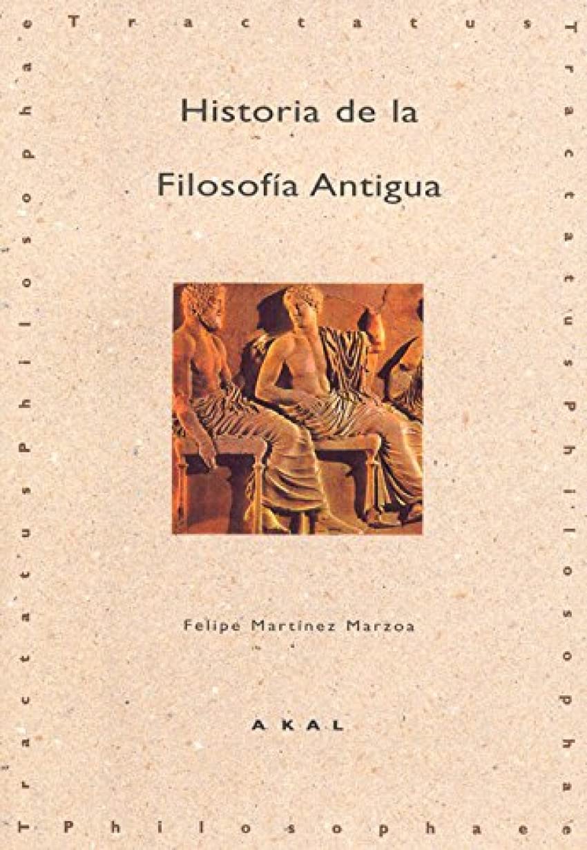 Historia de la filosofia antigua / History of Ancient Philosophy Philosophy