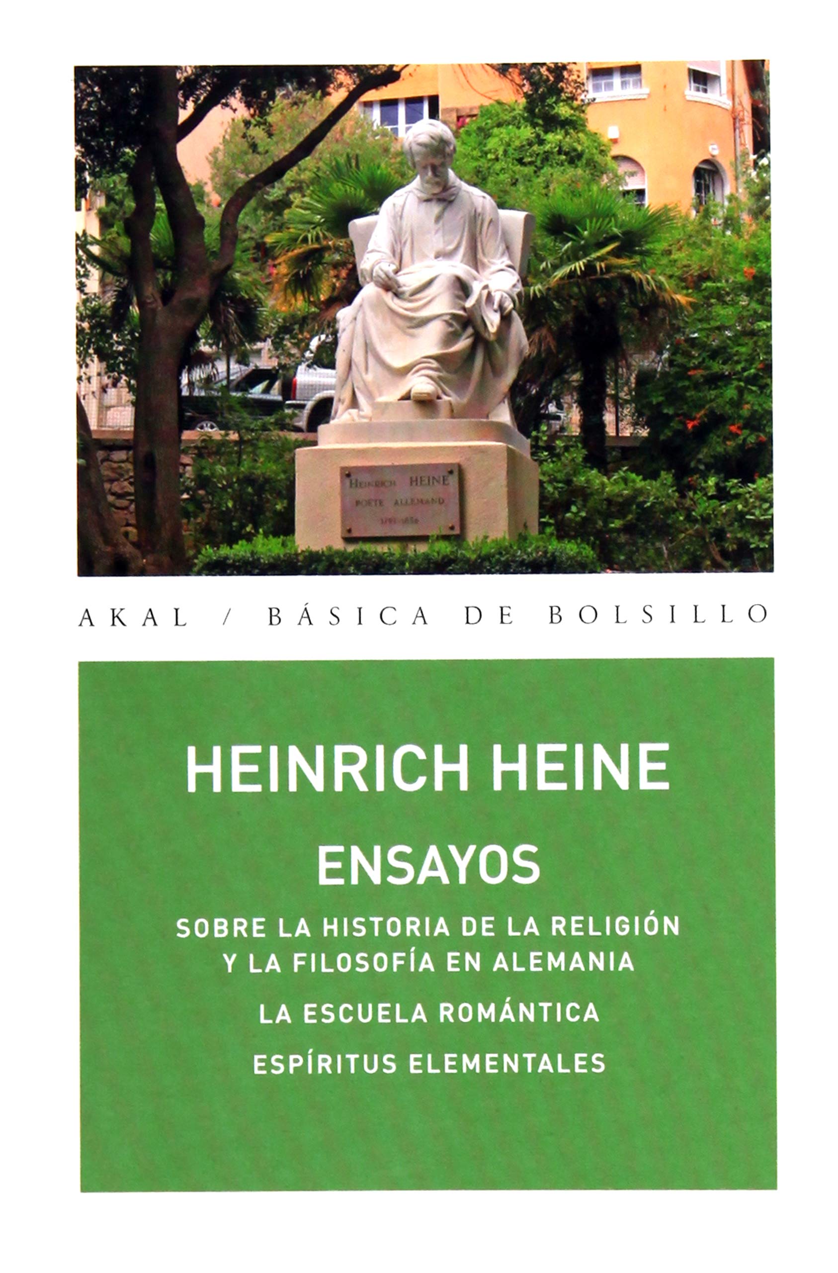 Ensayos : Sobre la historia de la religión y la filosofía en Alemania ; La escuela romántica ; Espíritus elementales (Básica de Bolsillo - Serie Clásicos de la literatura alemana, Band 323) Manga