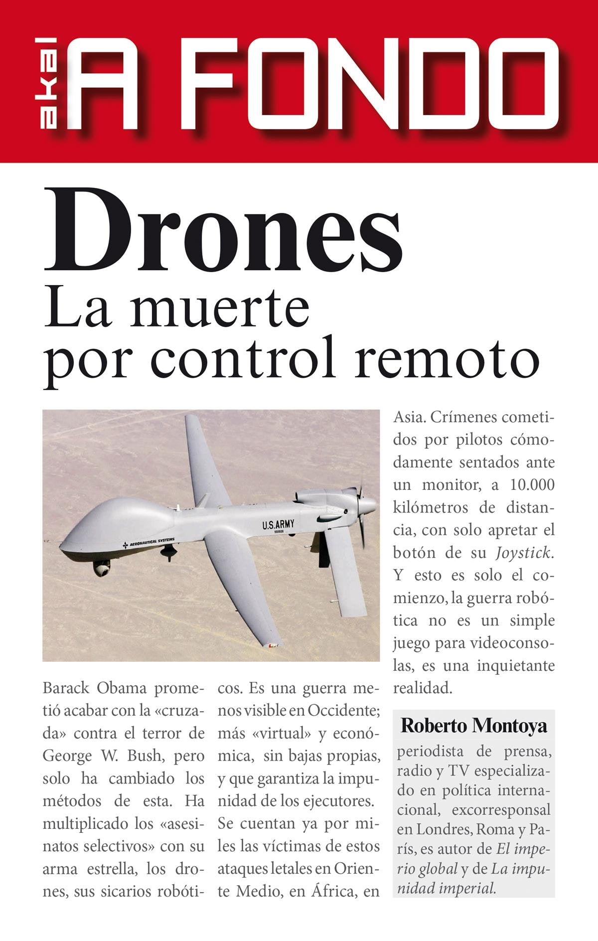 Drones: La muerte por control remoto book