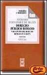 Derecho publico romano (2e ed.) (Editorial Civitas Sa) Books