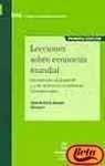 Lecciones sobre economia mundial (Tratados Y Manuales) Books