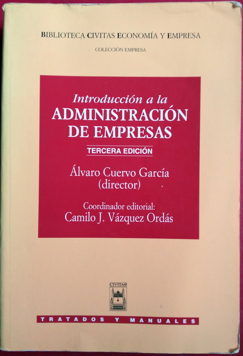 Introduccion a la administracion de empresas book