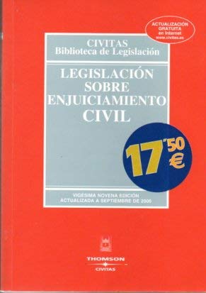 LEGISLACION ENJUICIAMIENTO CIVIL-29 ED book
