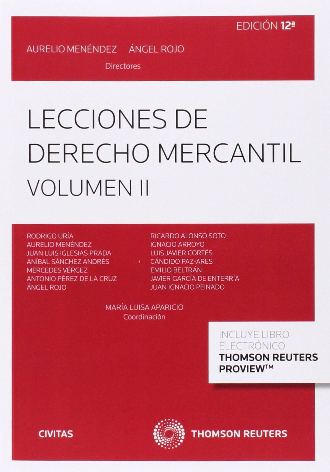 Lecciones de Derecho Mercantil Volumen II (Papel + e-book) book