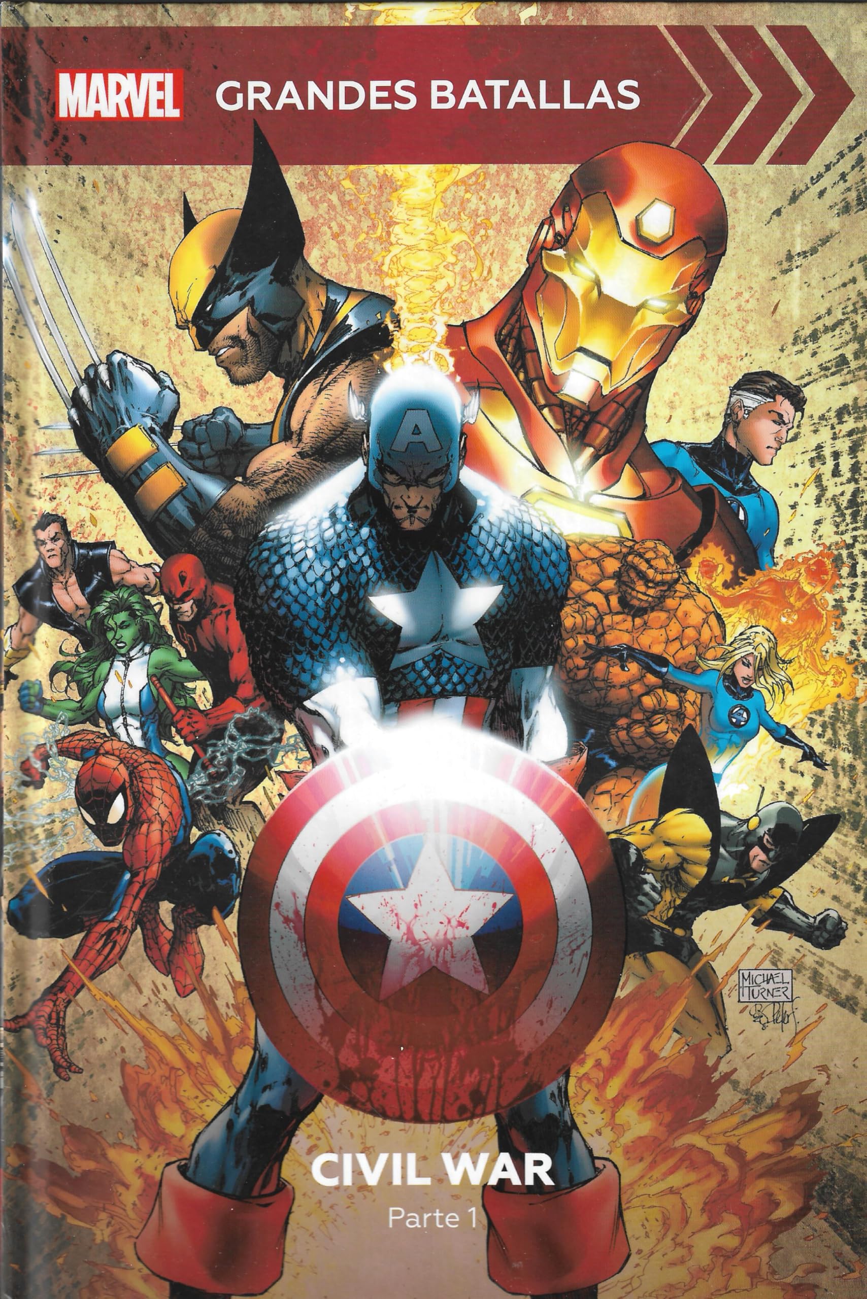 Marvel Grandes Batallas 01 Civil War Parte 1 book