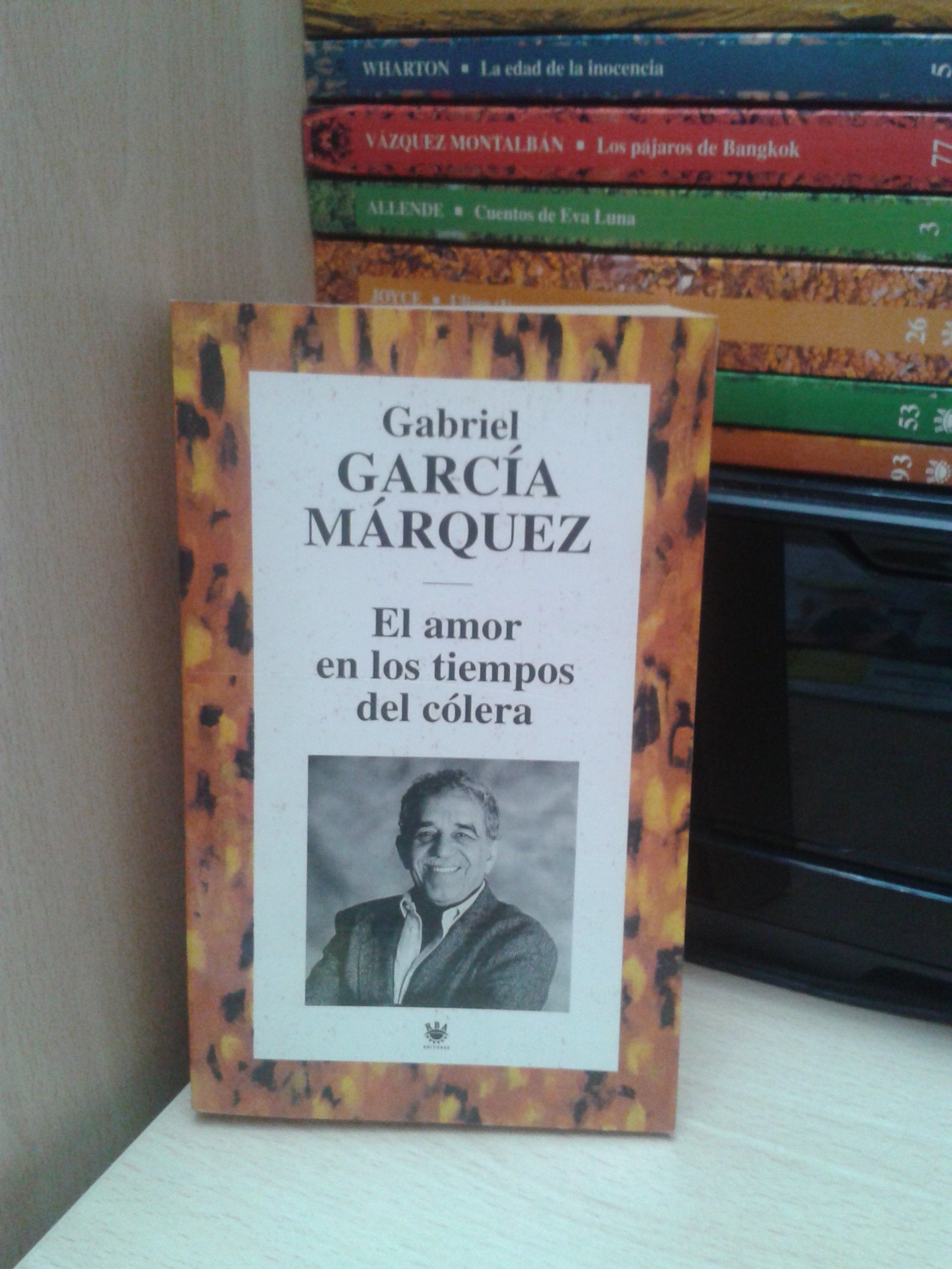 El amor en los tiempos del colera book
