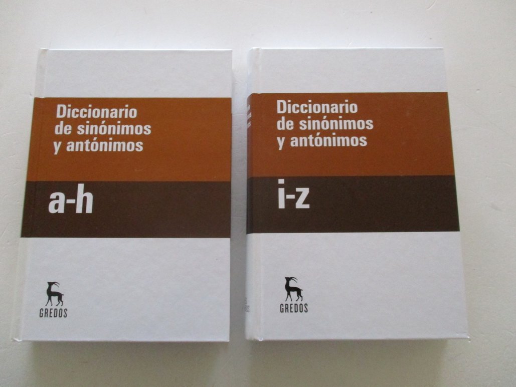 Diccionario De Sinónimos y Antónimos a-h book