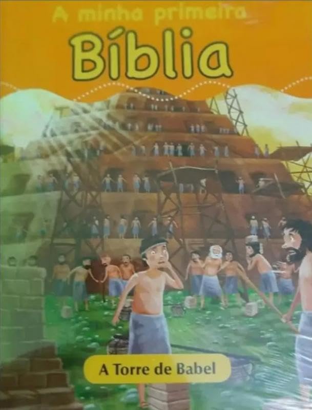 livro a minha primeira biblia a torre de babel susanna esquerdo 2017 book