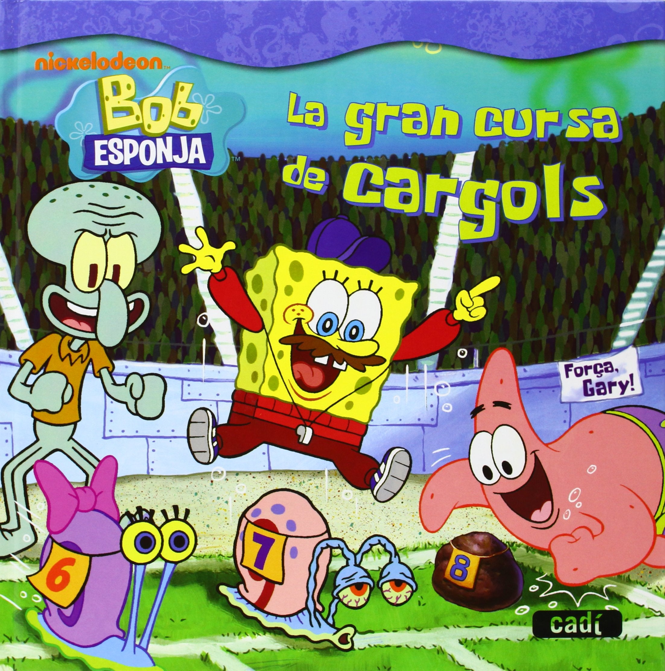 Bob Esponja. La gran cursa de cargols (Bob Esponja / Llibres de lectura) Books