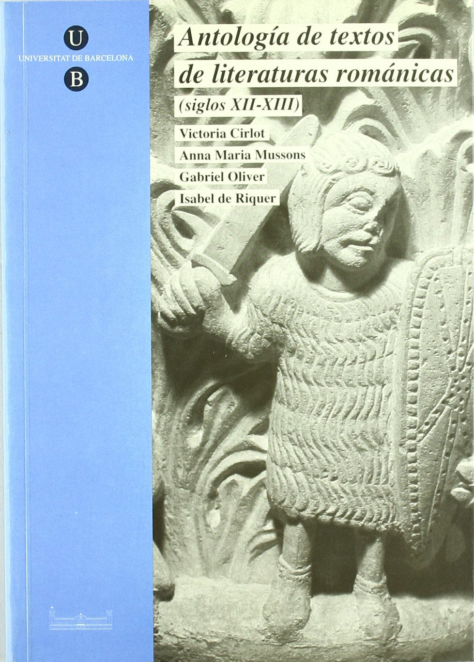 Antología de textos de literaturas románicas (siglos XII-XIII) book