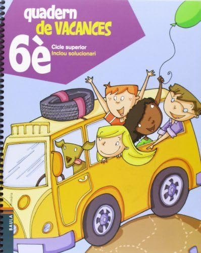 Quadern de vacances de 6è Primària - Cicle superior book