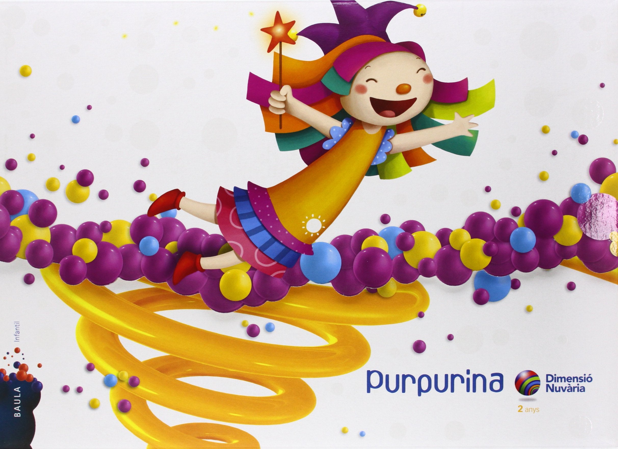 Purpurina 2 anys Dimensió Nuvària Infantil Carpeta alumne (Projecte Dimensió Nuvària) Books